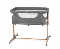 MoMi Smart Bed łóżeczko dostawne 4w1 szare - 1027759 - zdjęcie 3